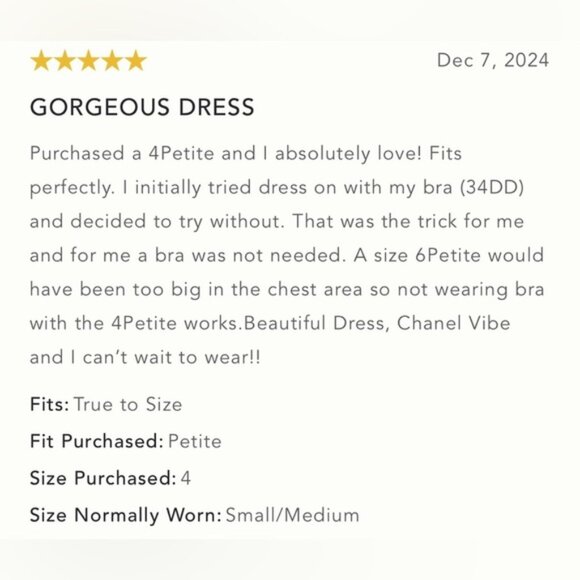 NWT Size 8 Maeve Tweed Fit & Flare Mini Dress - Picture 12 of 16